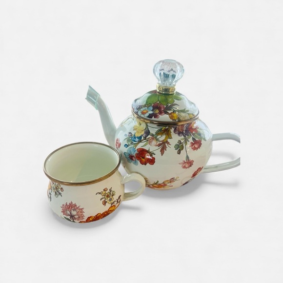 MacKenzie-Childs Flower Market High Tea Set - Picture 8 of 8